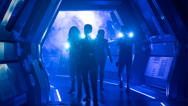 Tilly, Burnham, May, and Stamets go monster hunting.